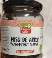 Mängden socker i Miso de arroz