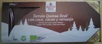 Mängden socker i Turrõn Quinua Real con coco, cacao y naranja