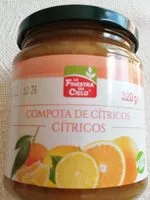 Mängden socker i Compota de cítricos