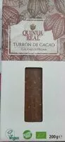 Mängden socker i Turrón de cacao