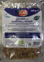Mängden socker i Quinoa con aceitunas y tomate