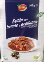 Mängden socker i Seitán con tomate y aceitunas