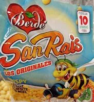 Mängden socker i Cereales San Rais crispy arroz crujiente