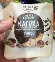 Mängden socker i natura tortitas choco