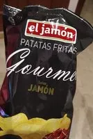 Mängden socker i Patatas fritas groumet sabor jamón