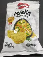 Mängden socker i Flavoured chips Paella Valenciana