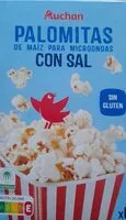 Mängden socker i Palomitas de maíz para microondas con sal