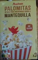 Mängden socker i Palomitas de maíz con sabor a mantequilla