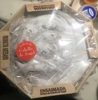 Mängden socker i Ensaimada rellena de cabello de angel