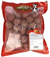 Mängden socker i Albóndigas de vacuno