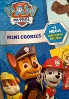 Mängden socker i PAW Patrol Mini cookies