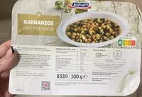 Mängden socker i Garbanzo con espinacas