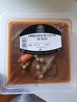 Mängden socker i Carrilleras de vacuno en salsa