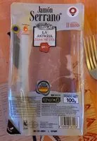 Mängden socker i Jambon Serrano
