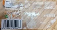 Mängden socker i Vainilla vainas