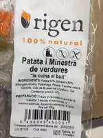 Mängden socker i Patata i minestra de verdures