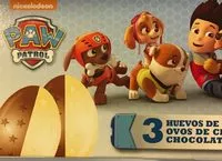 Mängden socker i Paw patrol oeuf chocolat
