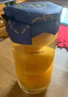 Mängden socker i Melocoton en almibar