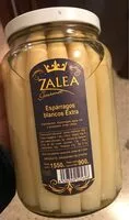 Mängden socker i Esparragos blancos