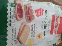 Mängden socker i Pan tostado sin sal y azúcar