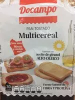 Mängden socker i Docampo pan tostado