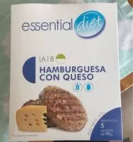 Mängden socker i Hamburguesa con queso