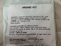 Mängden socker i Wasabi