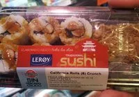 Mängden socker i California rolls crunch