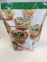 Mängden socker i Delicious bread snacks (garlic & parsley)