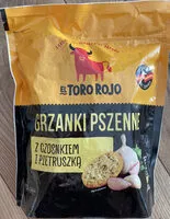 Mängden socker i Grzanki pszenne z czosnkiem i pietruszką