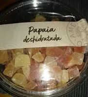 Mängden socker i Papaya deshidratada