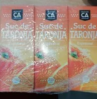Mängden socker i Zumo de naranja