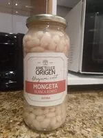 Mängden socker i Mongeta blanca ronyó