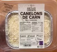 Mängden socker i Canelons de carn amb beixamel