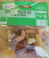 Mängden socker i Tires de fruita eco