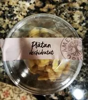 Mängden socker i Dehidrated banana