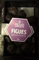 Mängden socker i Higos con chocolate negro