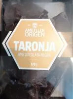 Mängden socker i Taronja amb xocolata negra