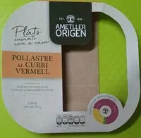 Mängden socker i Pollastre al curri vermell