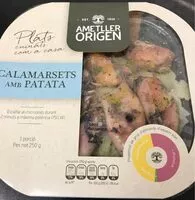 Mängden socker i Calamarsets amb patata