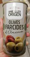 Mängden socker i Olives farcides d'anxova