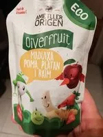 Mängden socker i Diverfruit