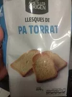 Mängden socker i Llesques de pa torrat