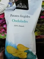 Mängden socker i Patates fregides ondulades