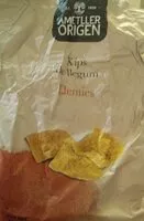 Mängden socker i Xips de llegum llenties