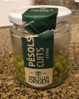 Mängden socker i Pèsols cuits extra