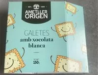 Mängden socker i Galetes amb xocolata blanca