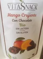 Mängden socker i Mango crujiente con chocolate
