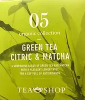 Mängden socker i Green tea citric & matcha