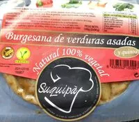 Mängden socker i Burgesana de verduras asadas con quinoa